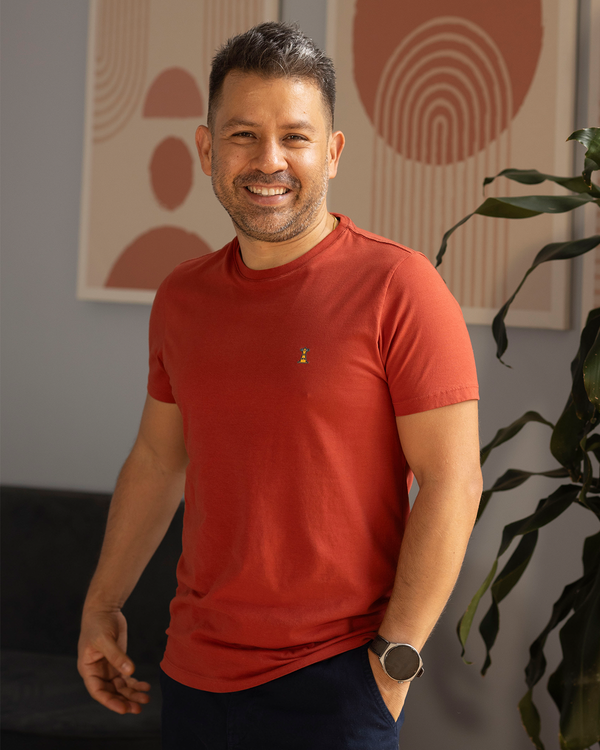 Camiseta Terracota / Regular Fit
