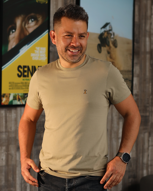 Camiseta Hombre Verde Silv