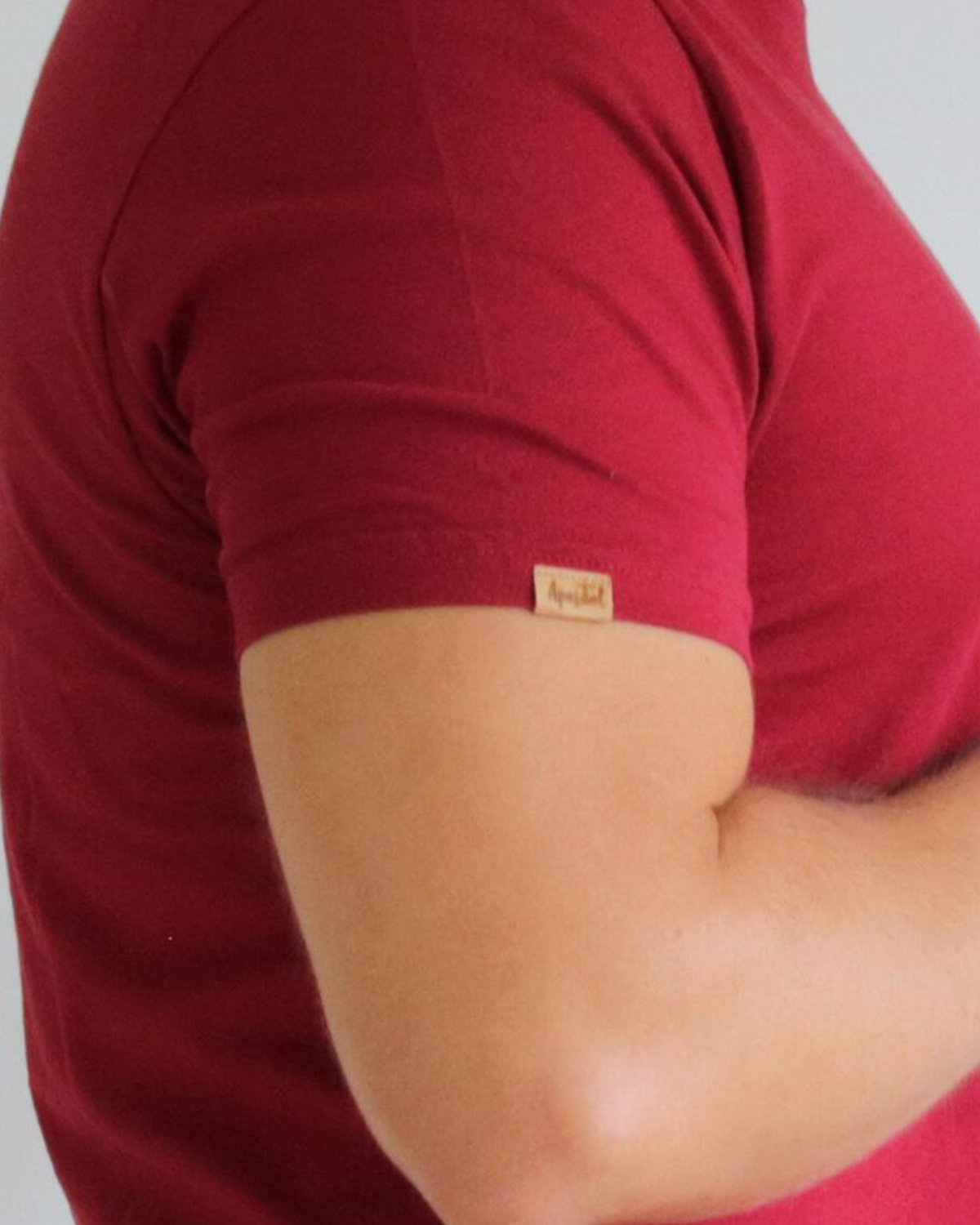 Camiseta Hombre Vinotinto
