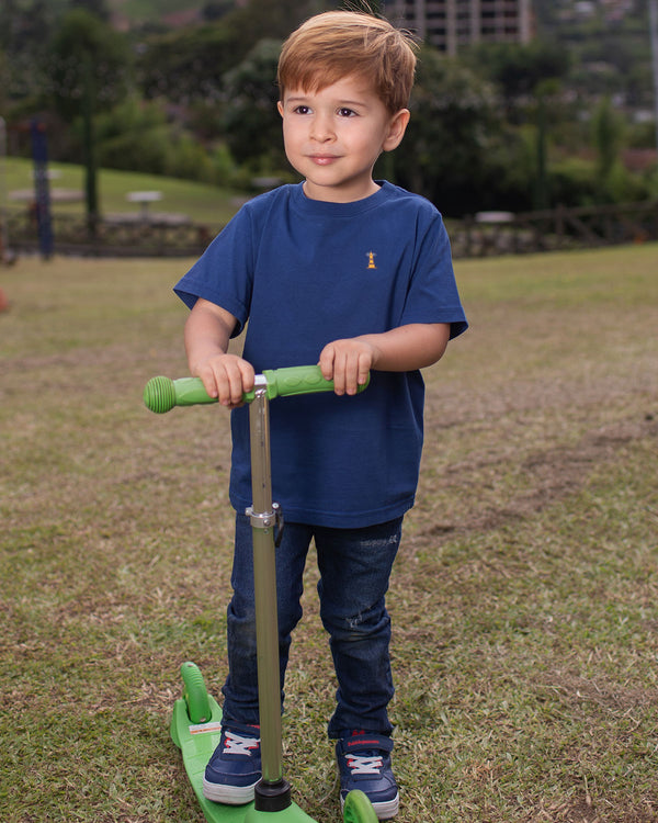 Camiseta Azul Rey Niño