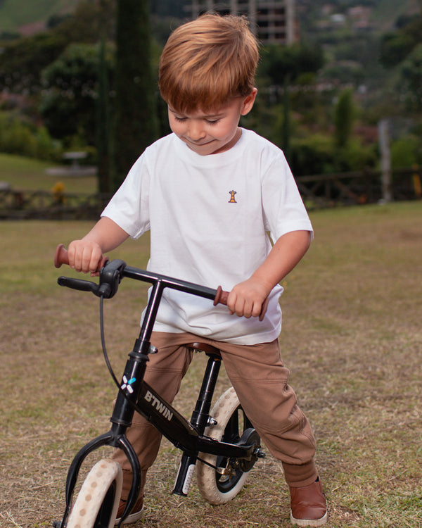 Camiseta Blanca Niño