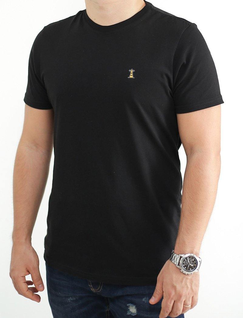 Camiseta Negra / Regular Fit - Apoštol Q.C.