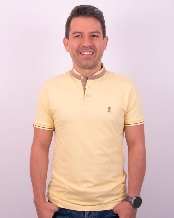 Polo Amarilla Nerú / Regular Fit