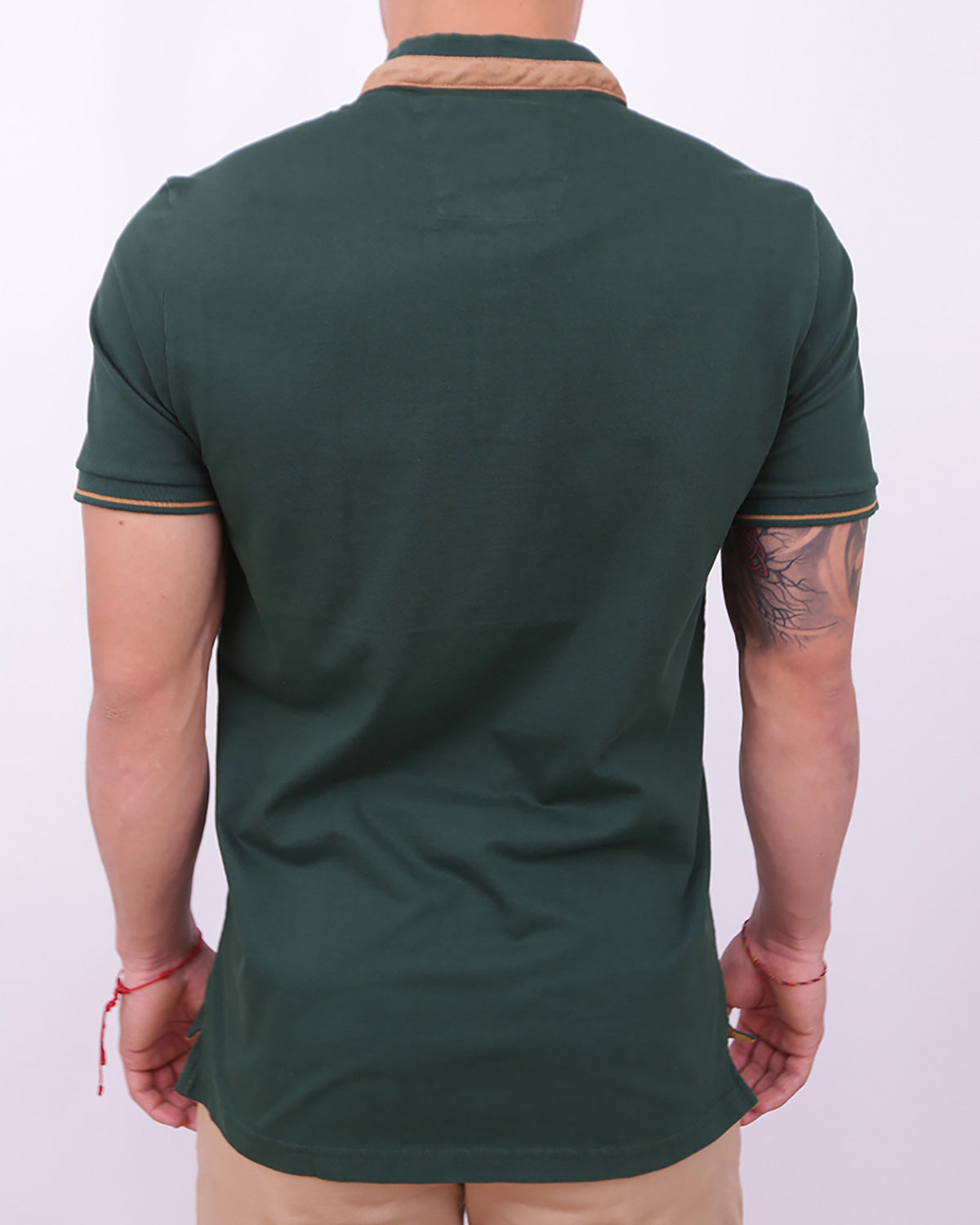 Polo Verde Militar Neru / Regular Fit - Apoštol Q.C.