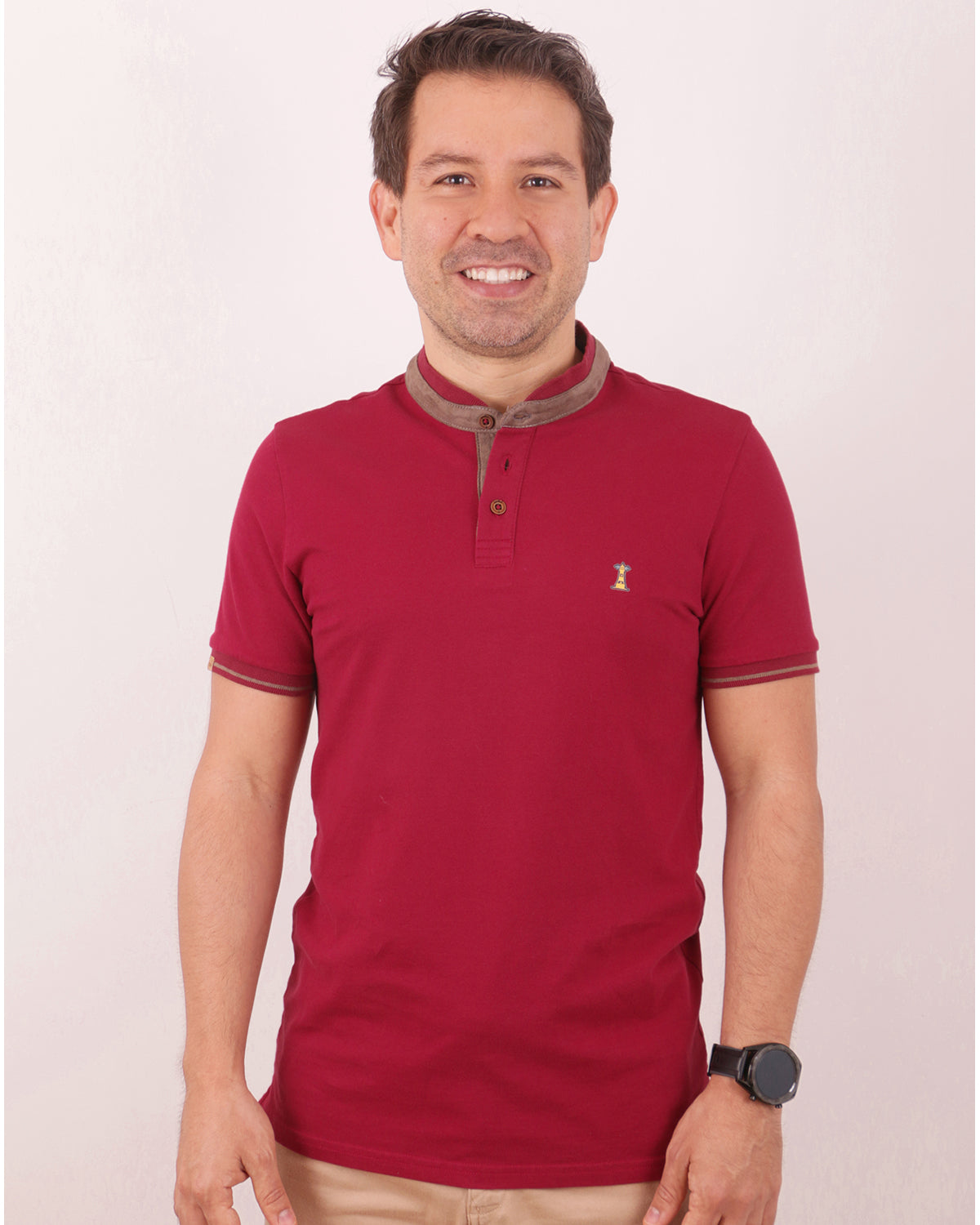Polo Vinotinto Nerú / Regular Fit