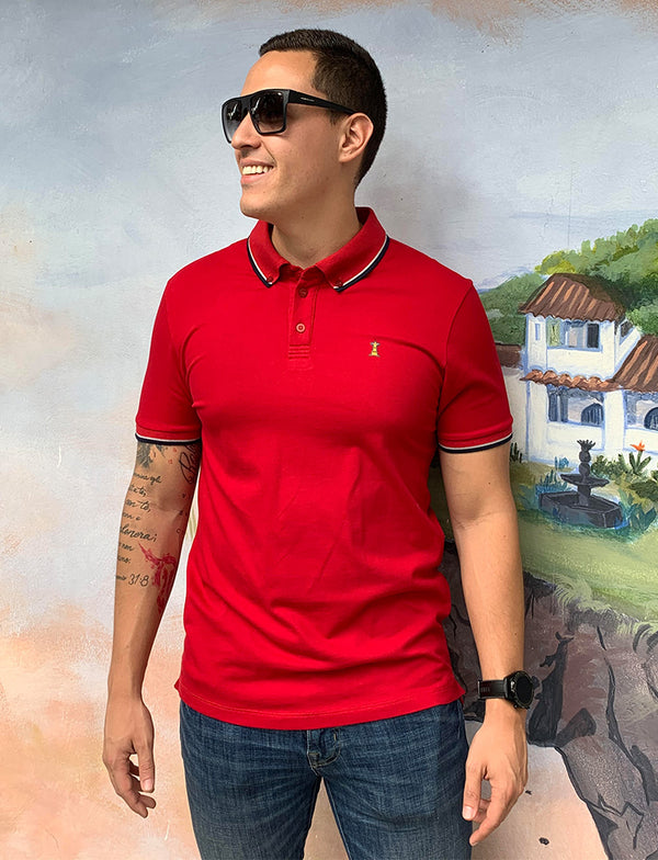 Polo Roja / Slim Fit - Apoštol Q.C.